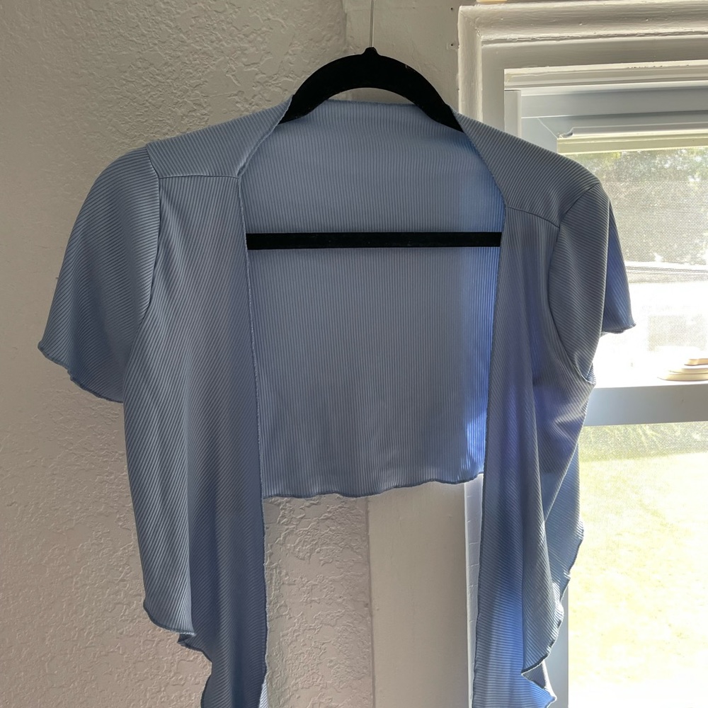 Shien Wrap Around Crop Top